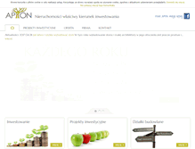 Tablet Screenshot of apion.pl